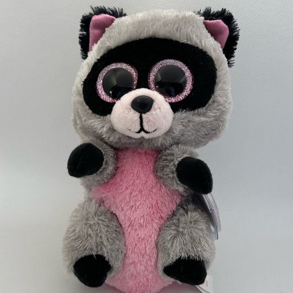Ty Beanie Boos Collection Rocco the Racoon Plush Bundle - Picture 3 of 9